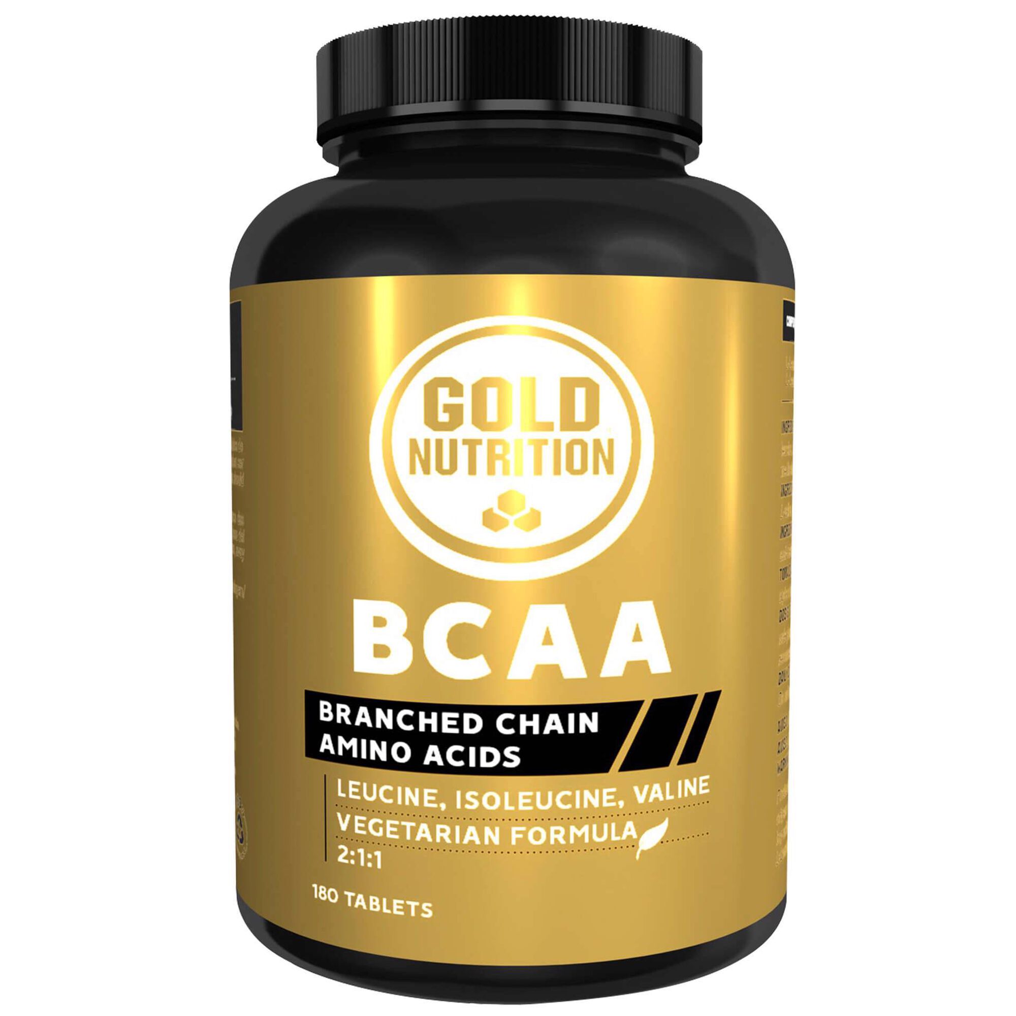 Suplemento BCAA'S Comprimidos Gold Nutrition emb. 180 un