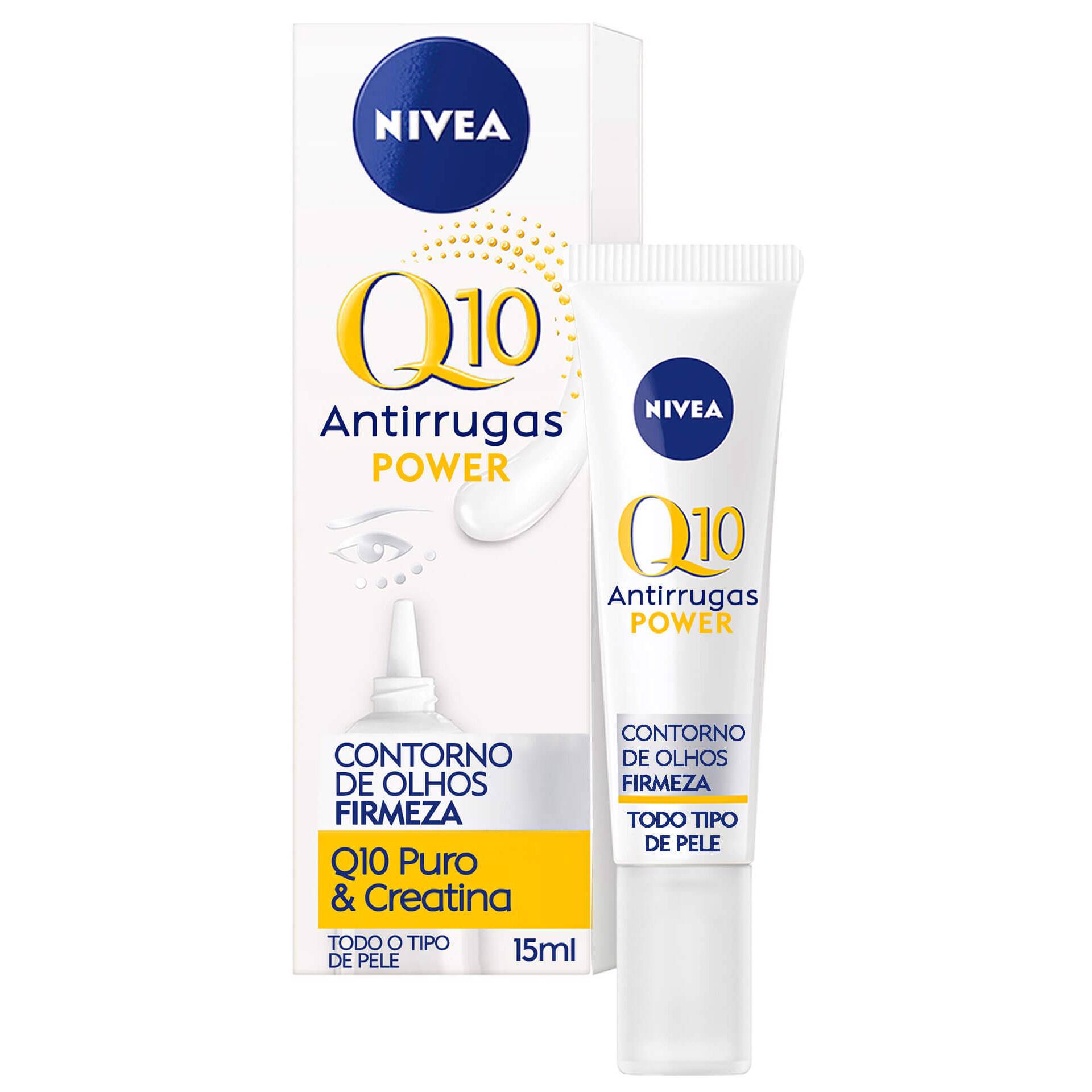 Creme Contorno de Olhos Q10 Power Antirrugas Nivea emb. 15 ml