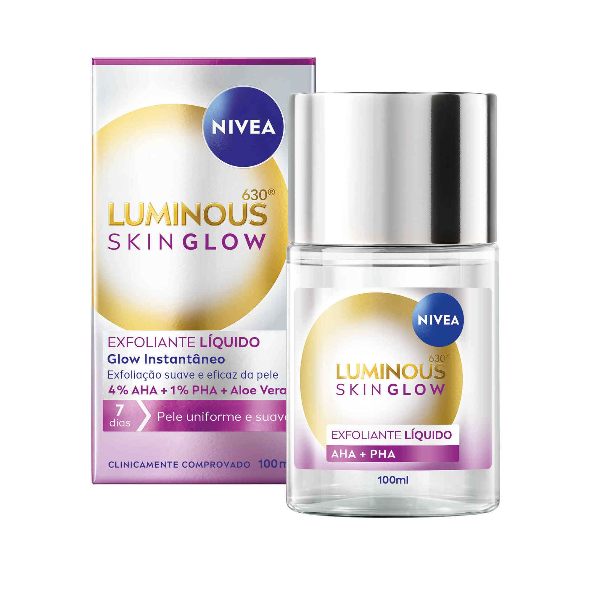 Exfoliante Líquido Luminous 630 Instant Glow Nivea emb. 100 ml