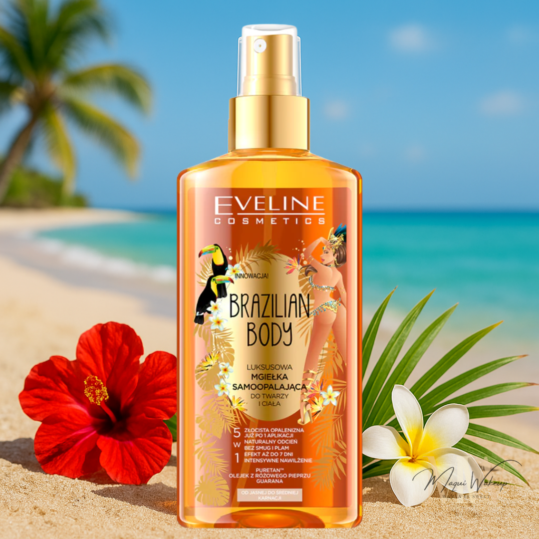 EVELINE BRAZILIAN BODY ILUMINADOR DOURADO 150ML