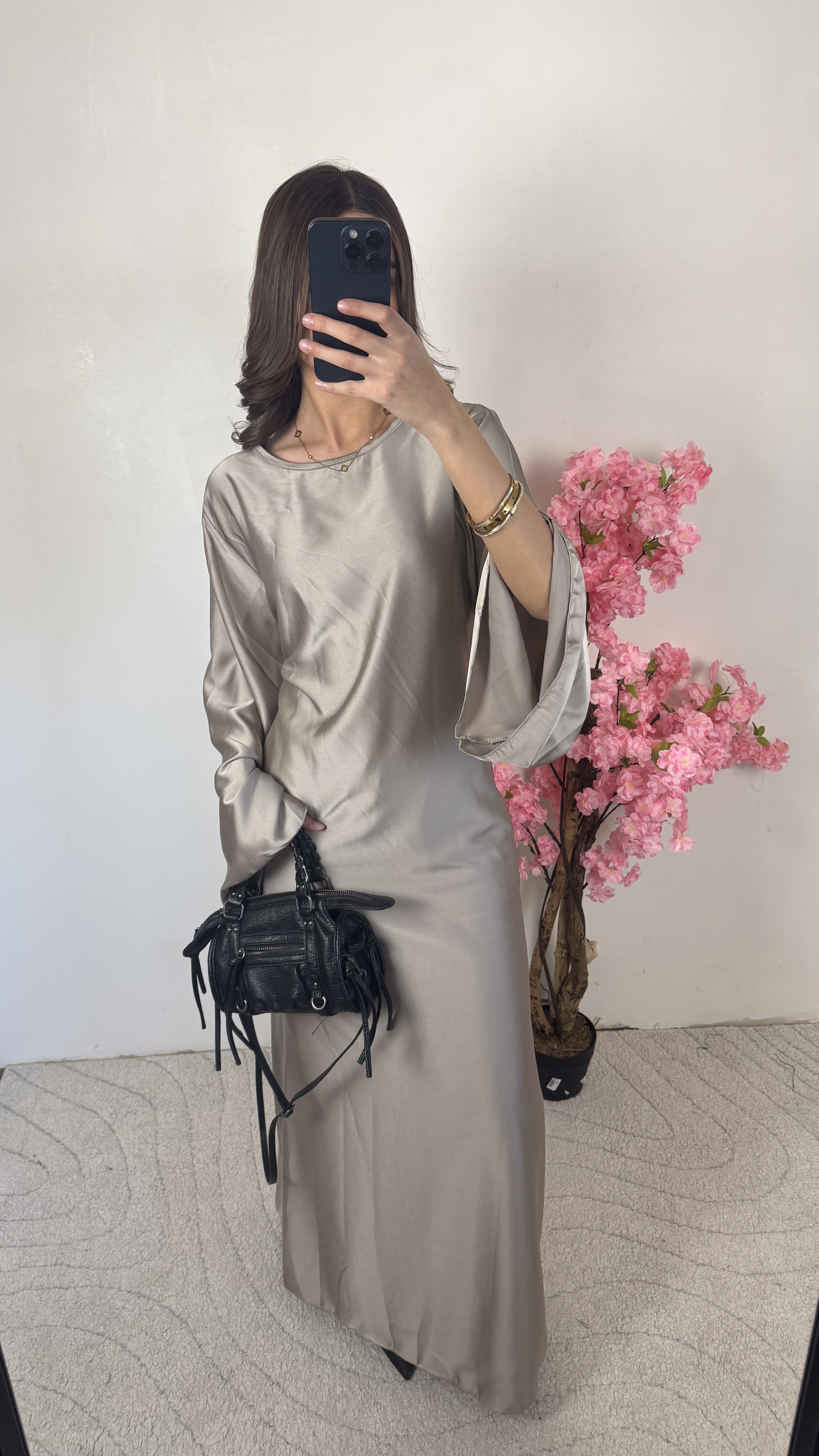 Abaya Lyaa beige 