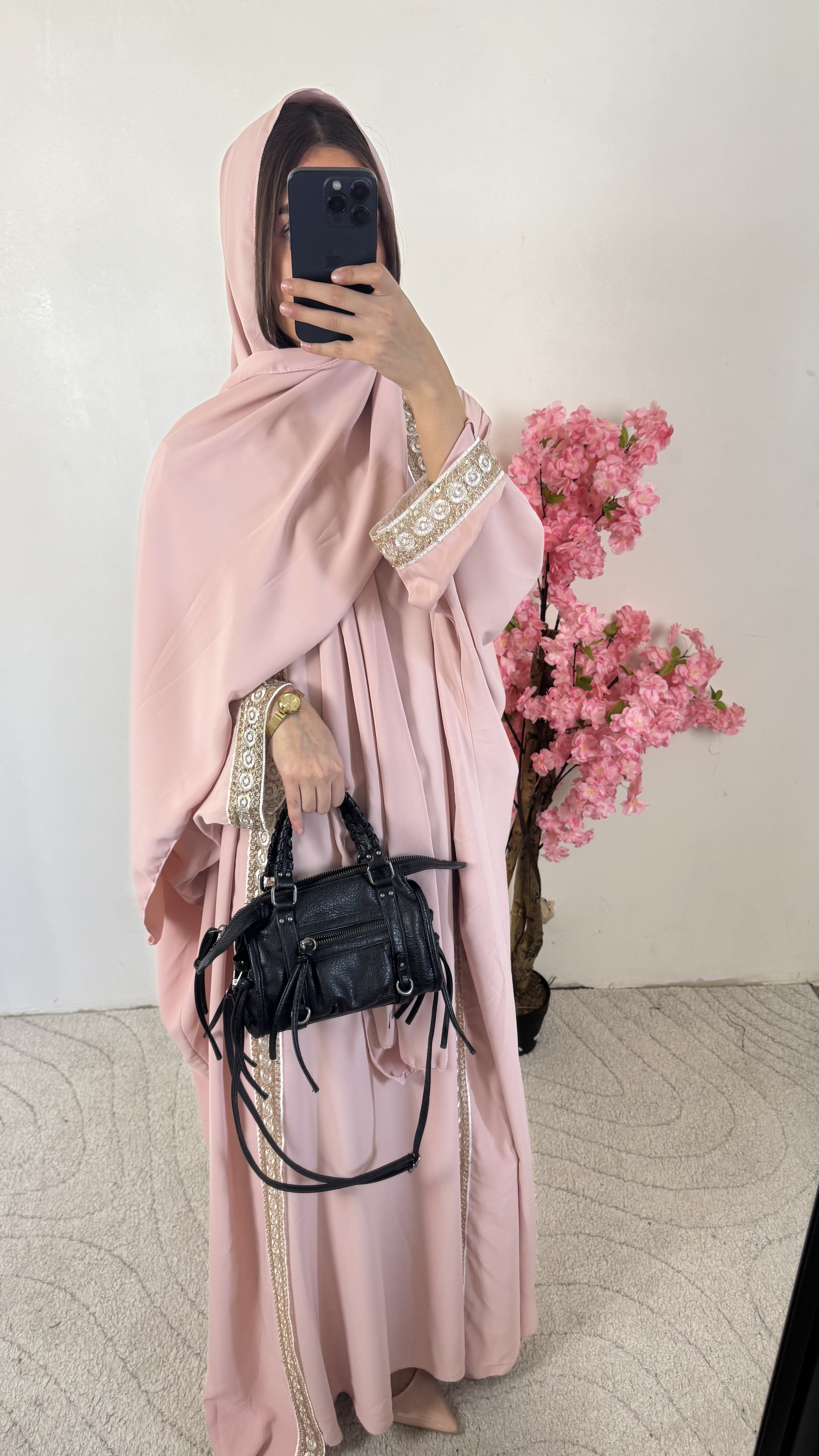 Abaya Tasmyn rose 