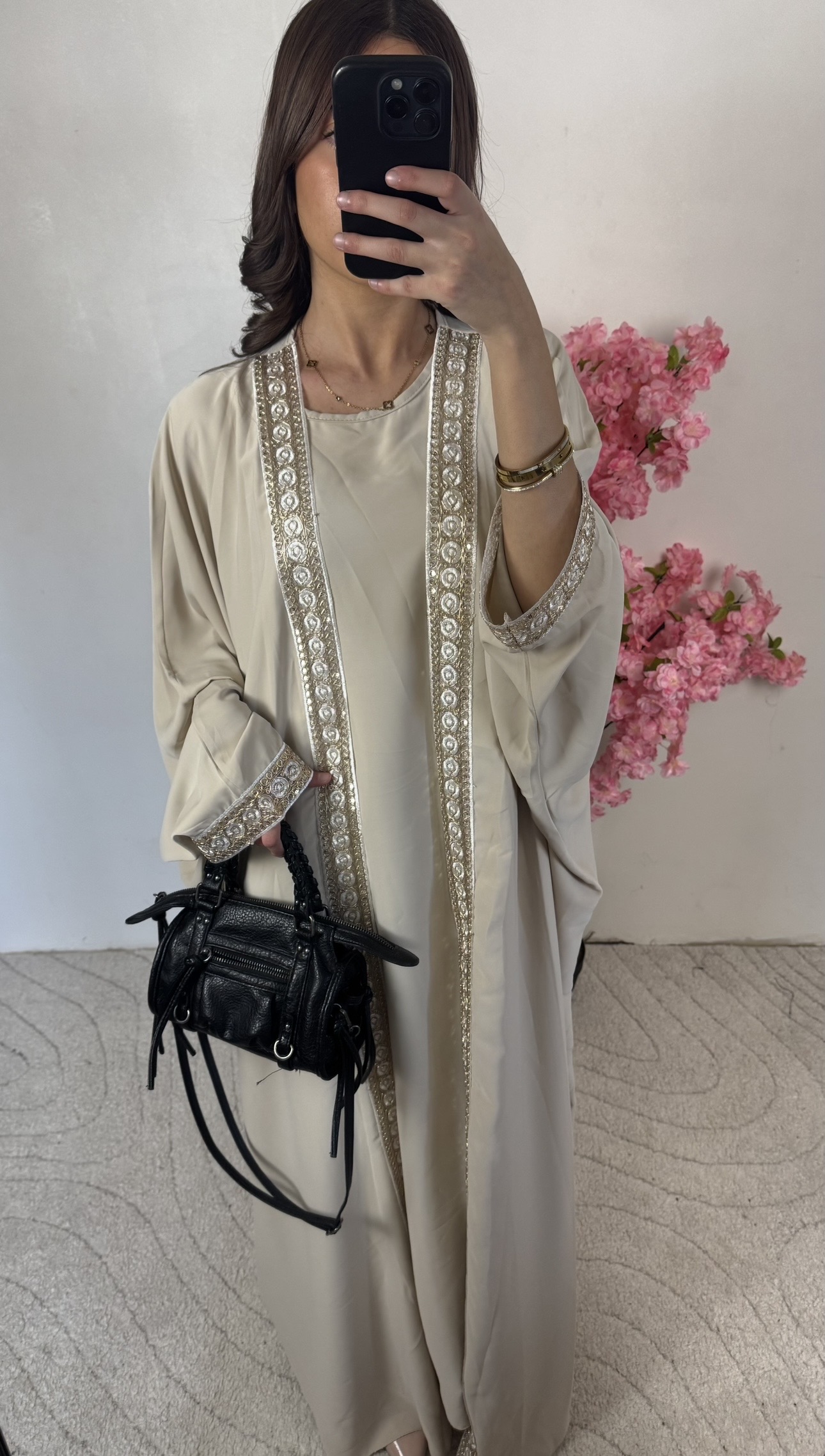 Abaya Tasmyn beige 
