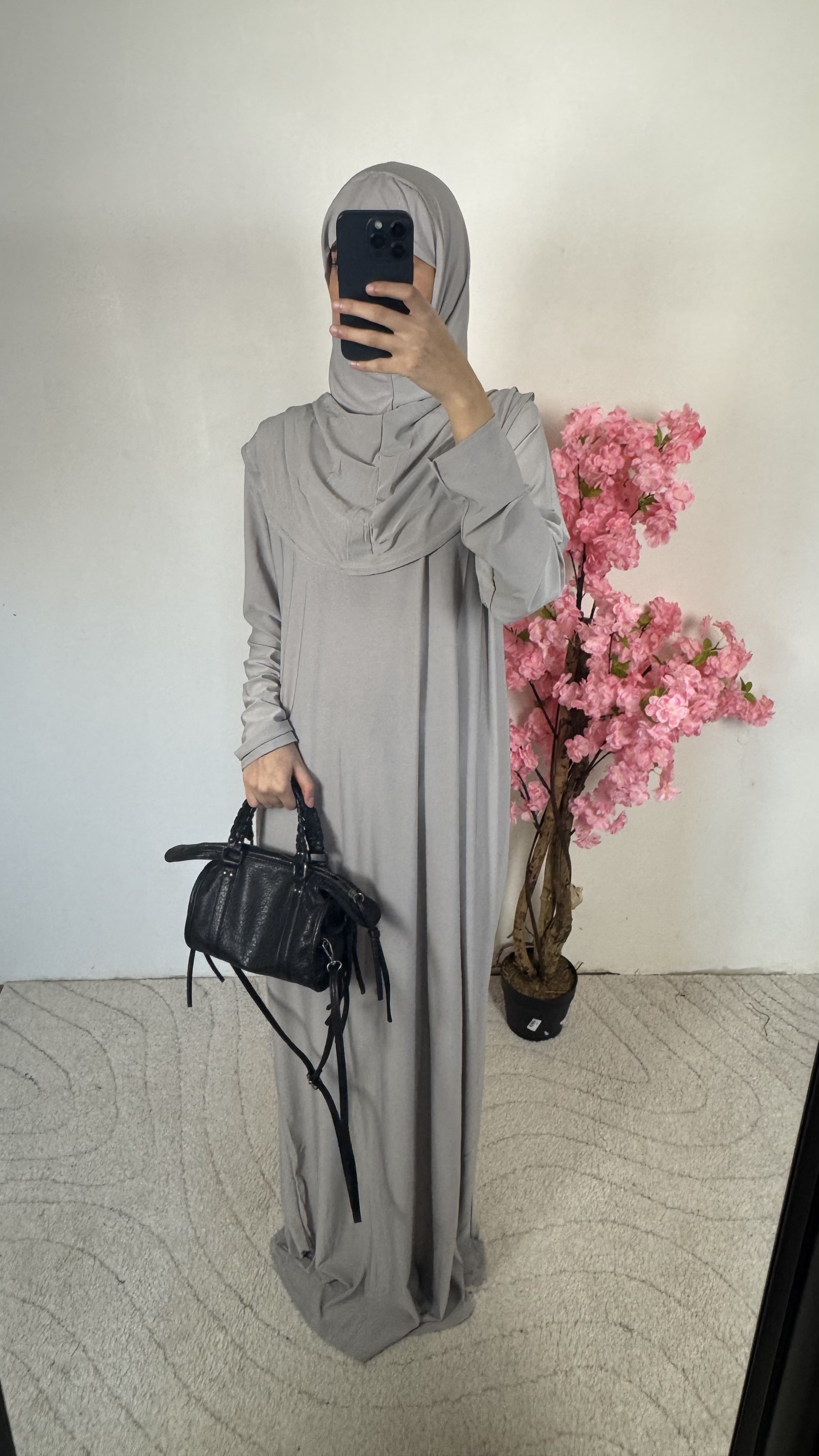 Robe de prière gris - jersey