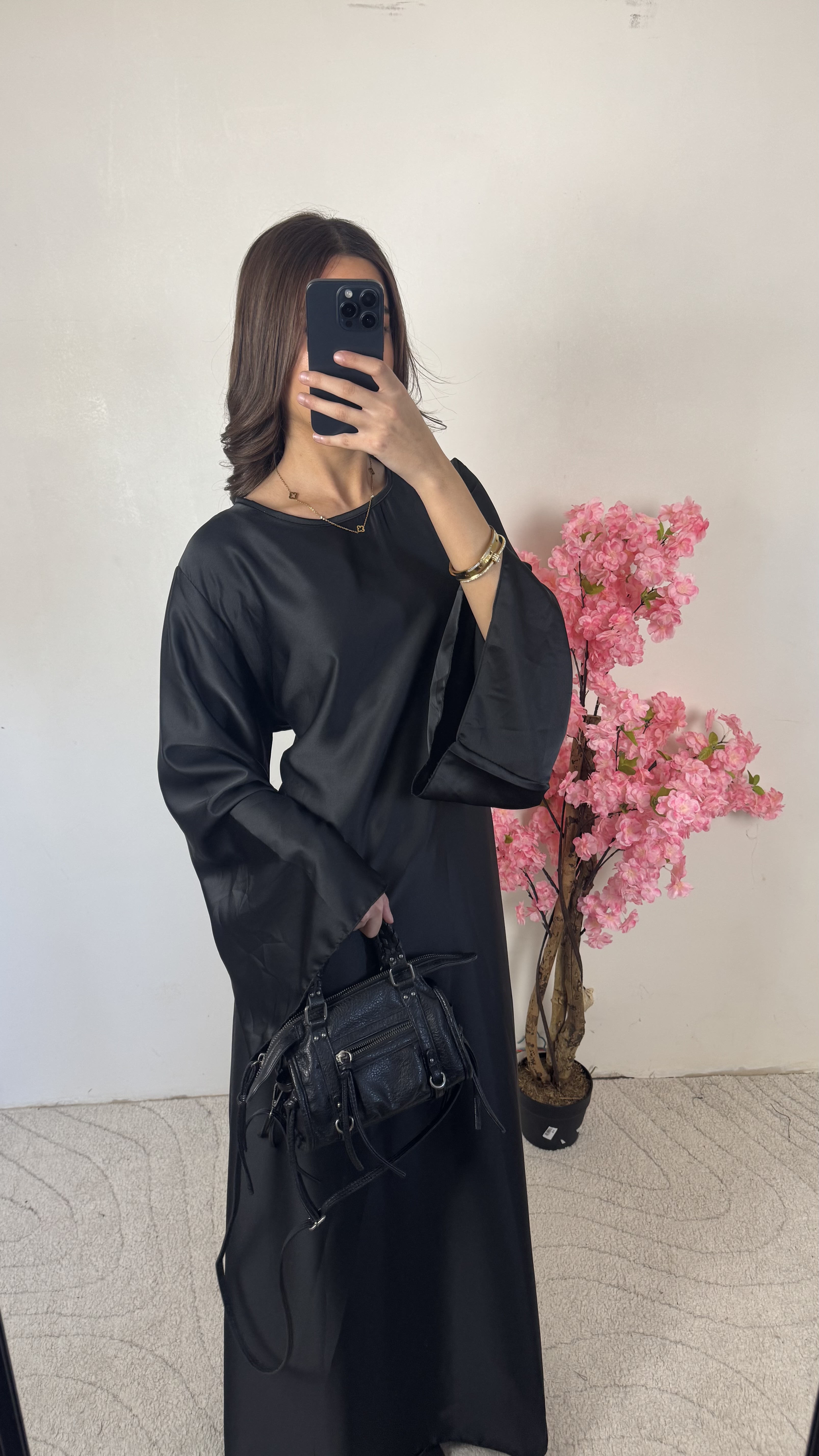 Abaya Lyaa noir 