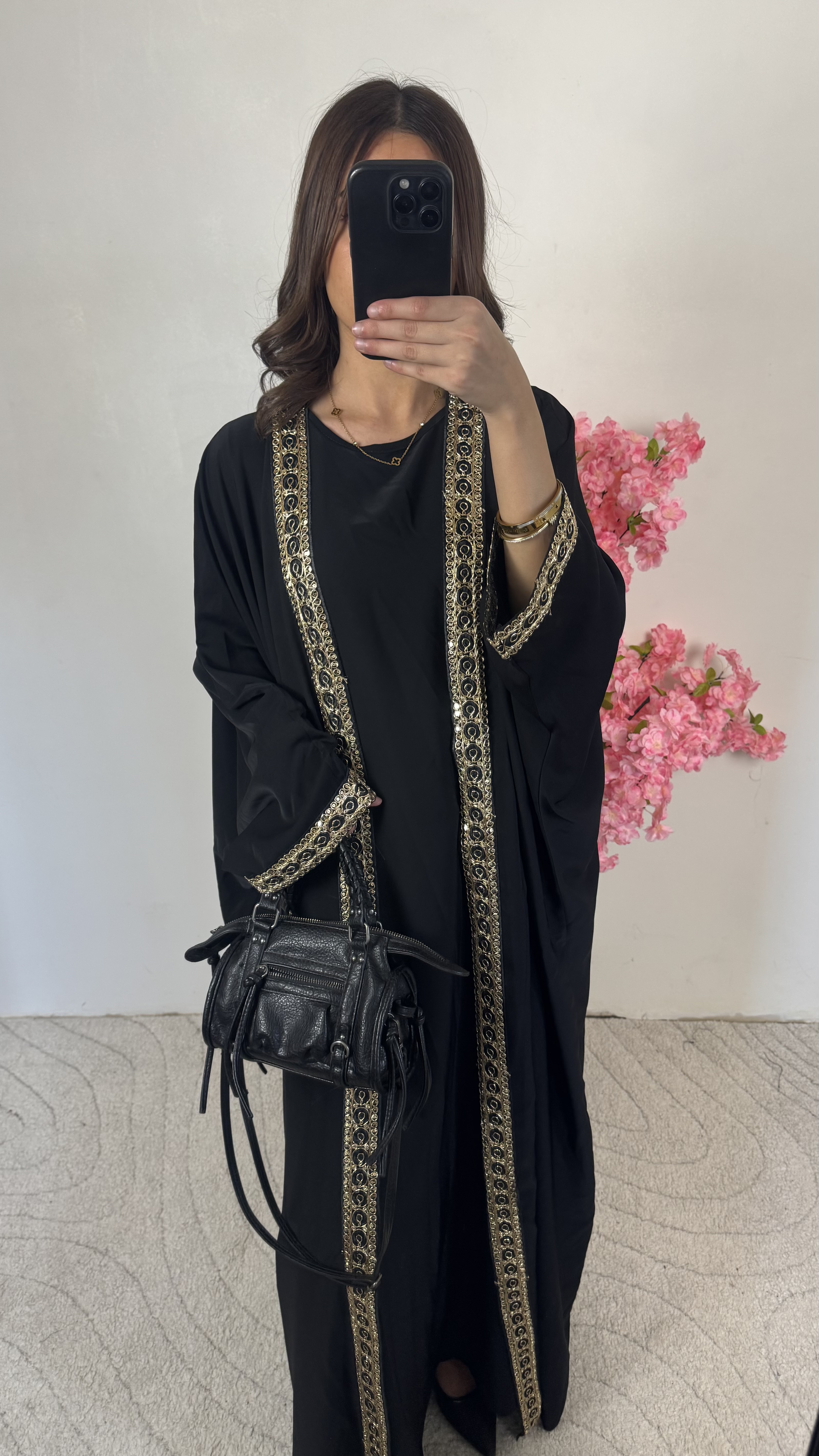 Abaya Tasmyn noir 