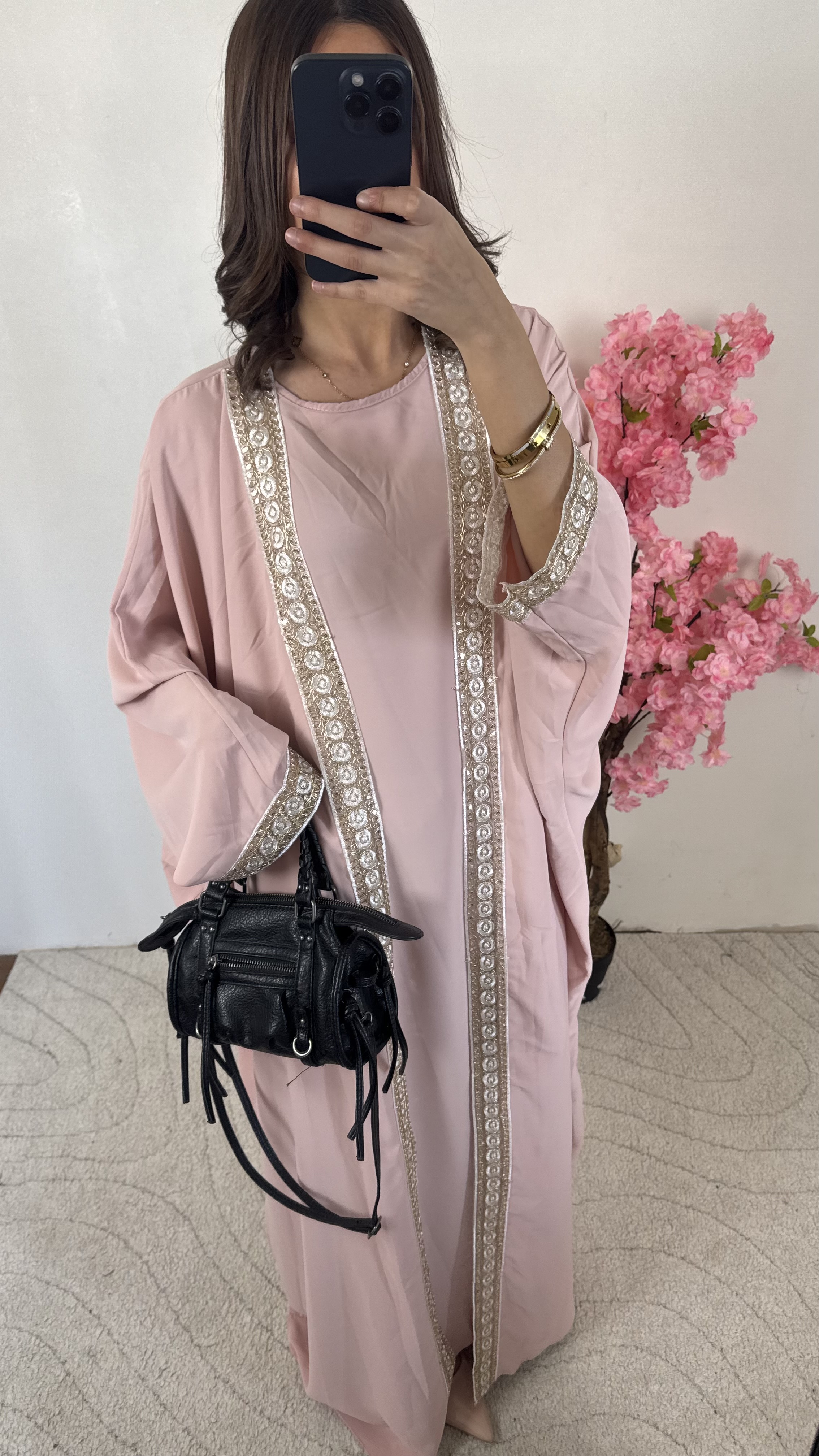 Abaya Tasmyn rose 