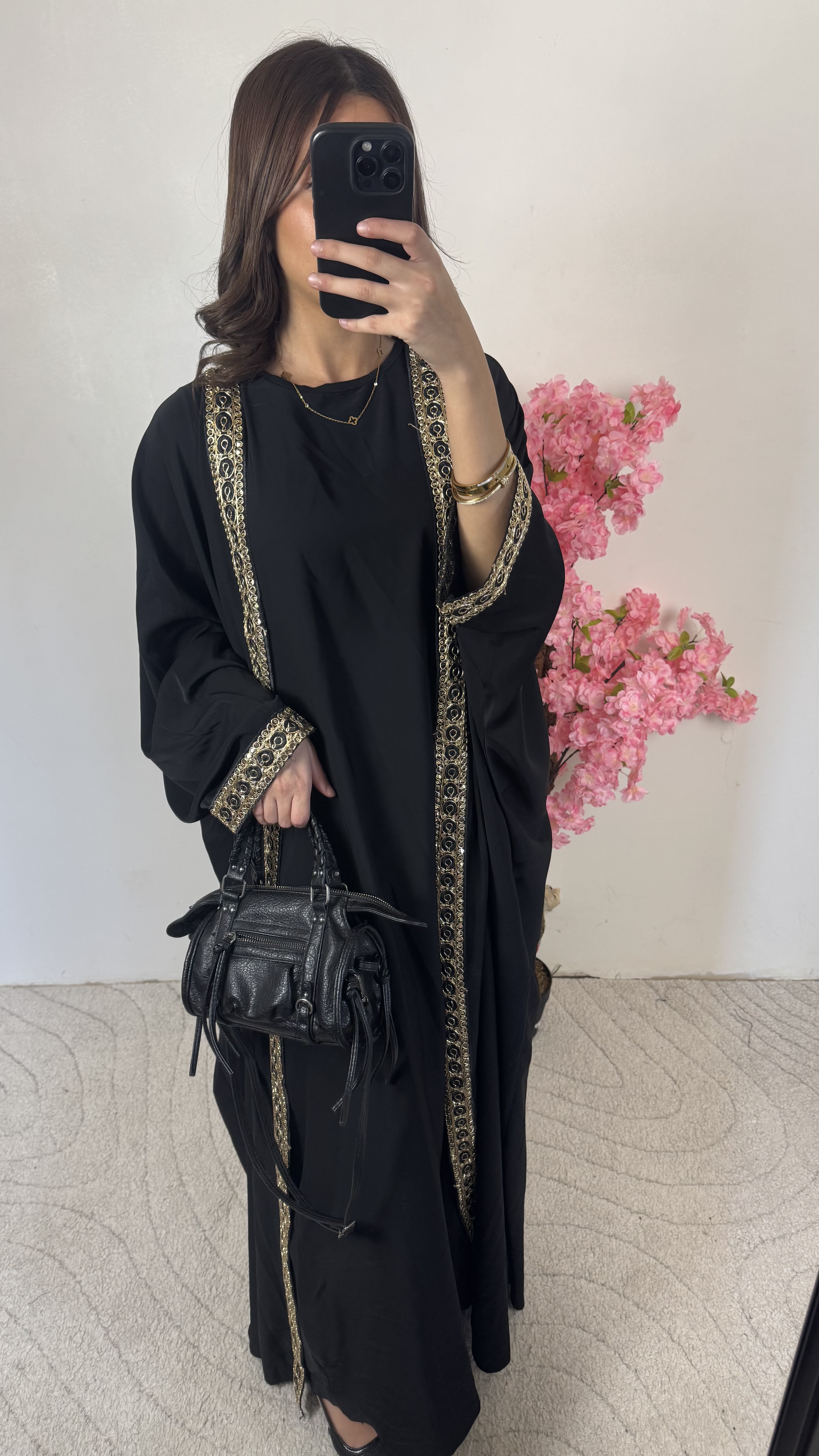 Abaya Tasmyn noir 