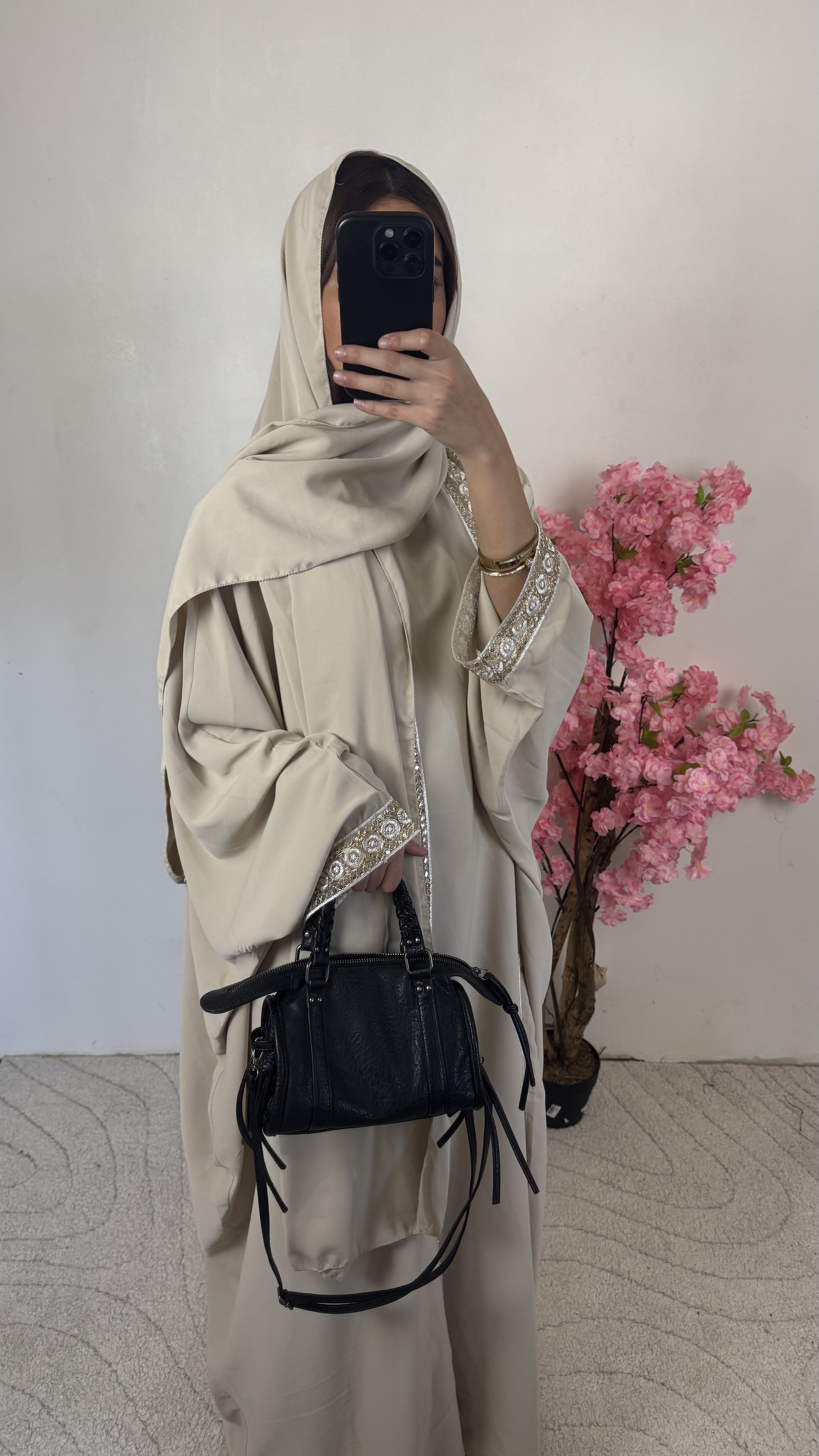 Abaya Tasmyn beige 
