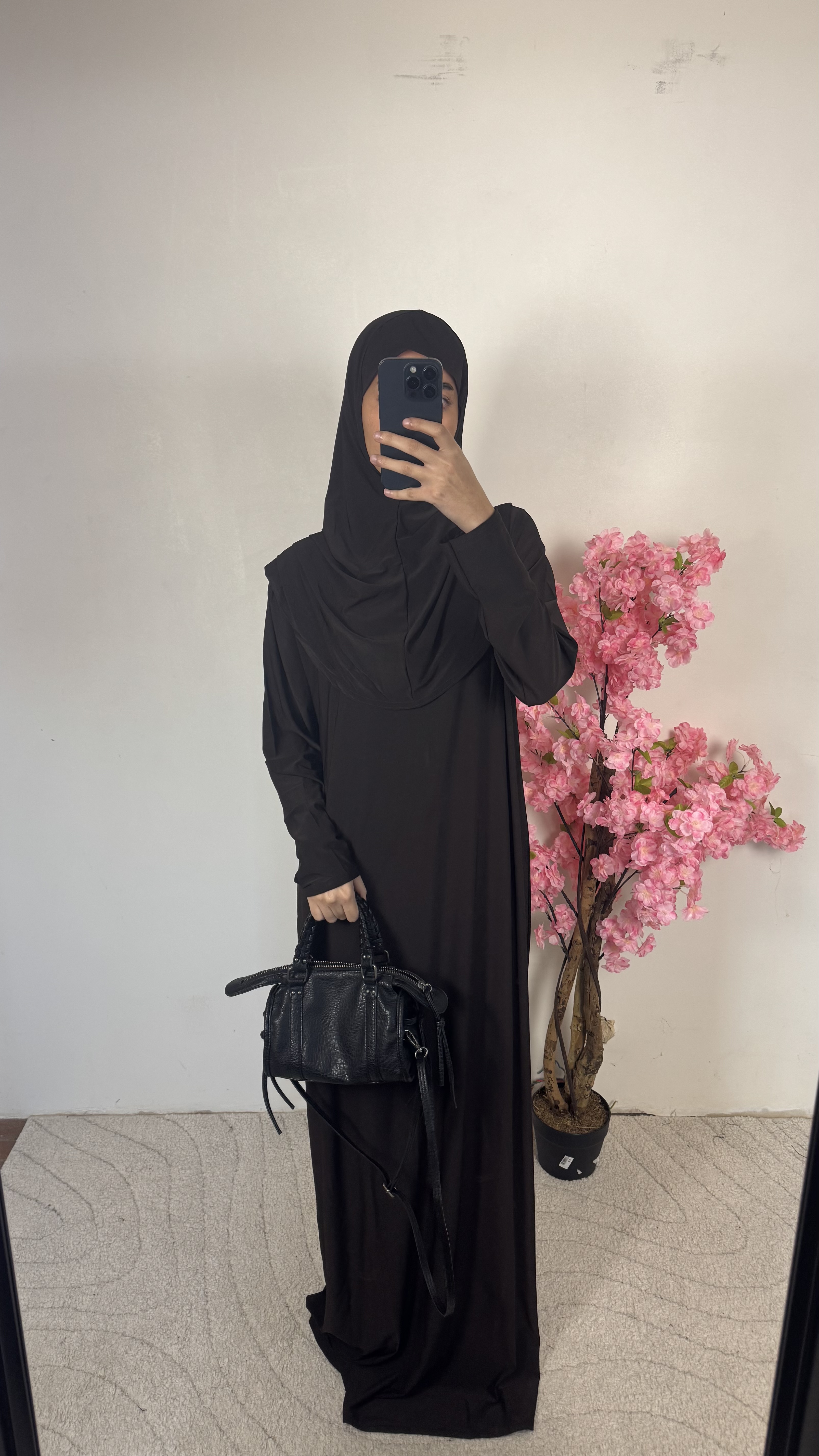 Robe de prière marron - jersey 