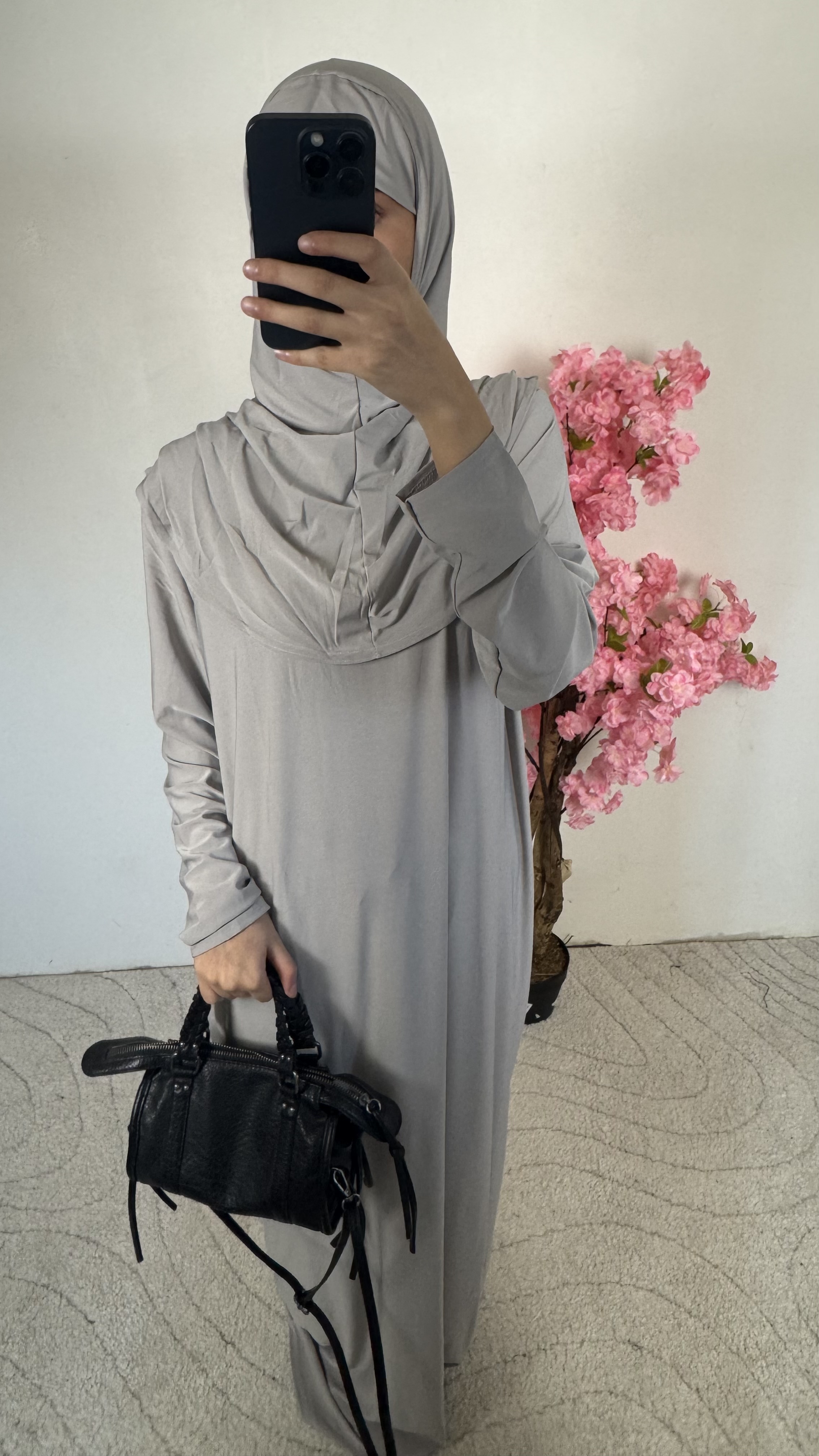 Robe de prière gris - jersey