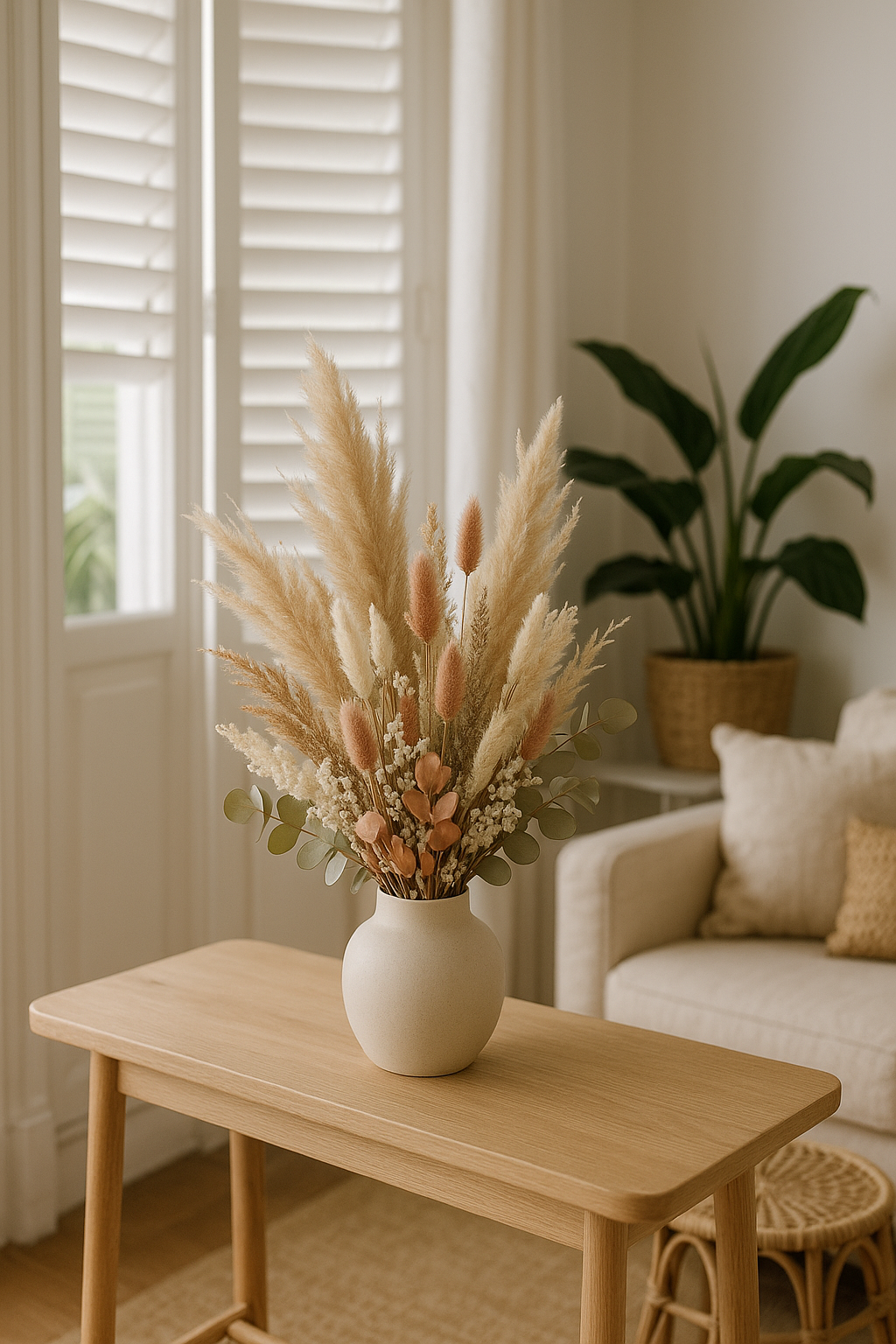 Decorative Dried Flower Arrangement