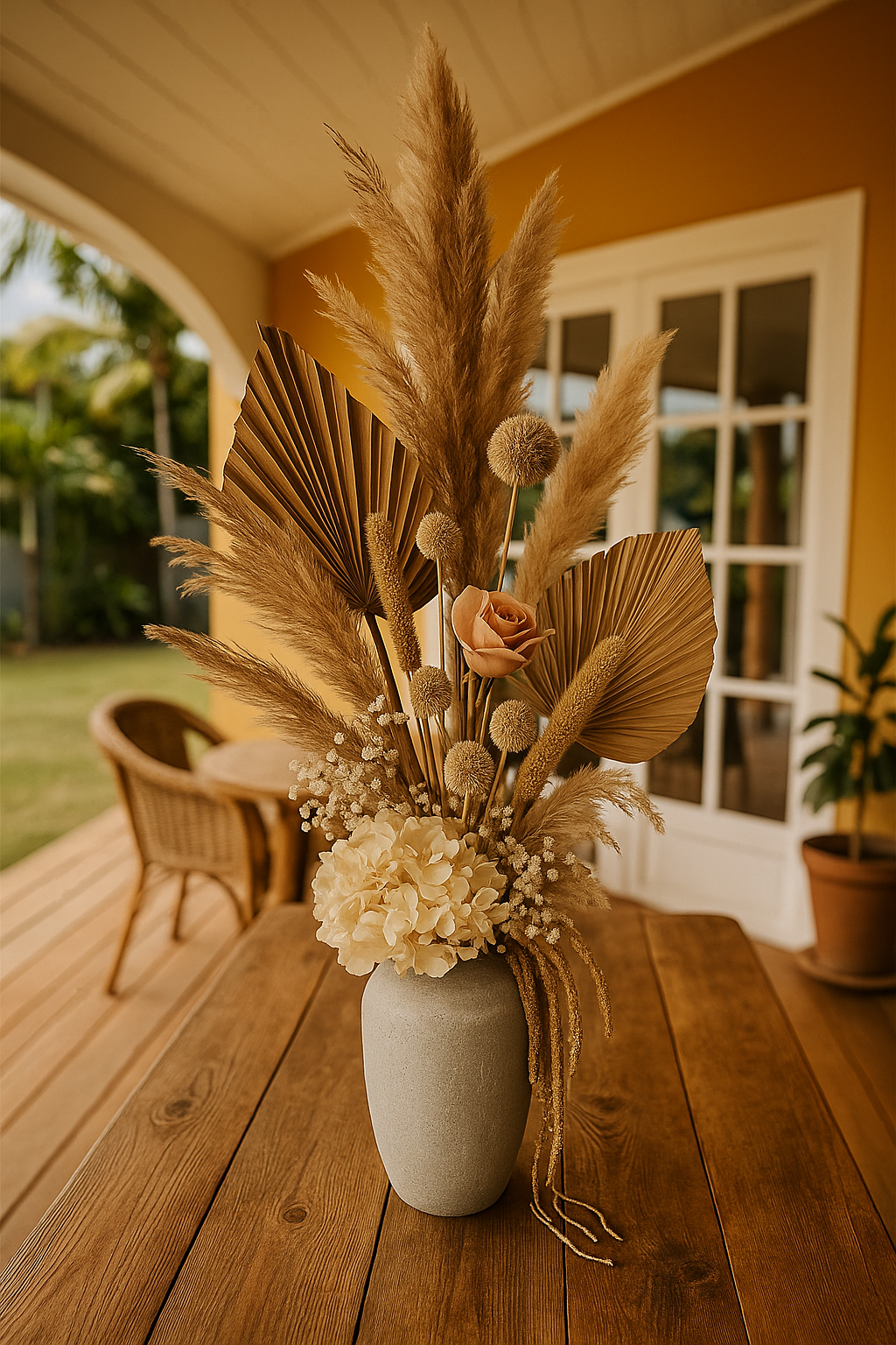 Dried Floral Arrangement