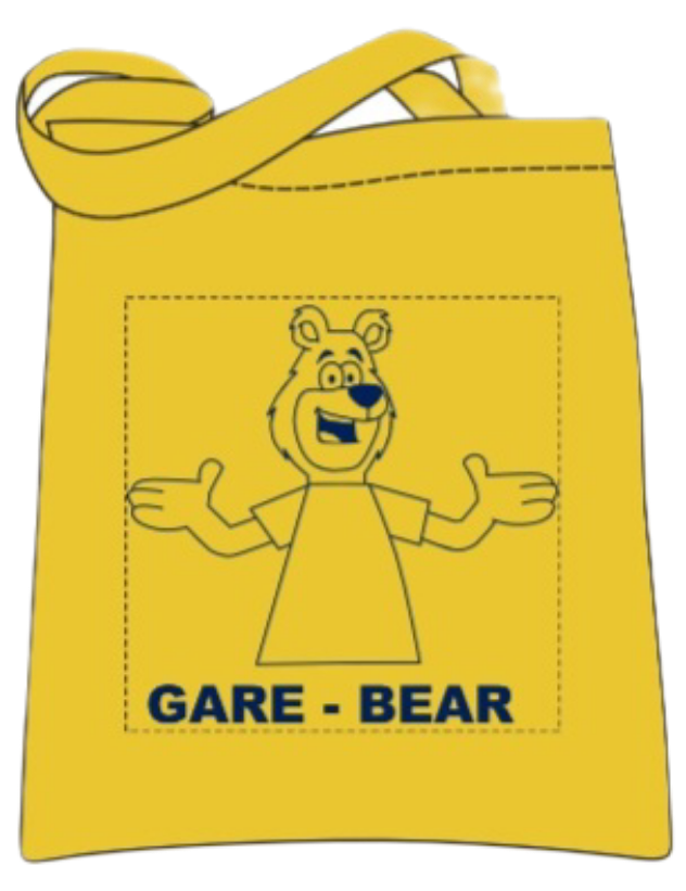 Gare-Bear Productions Shopping bag