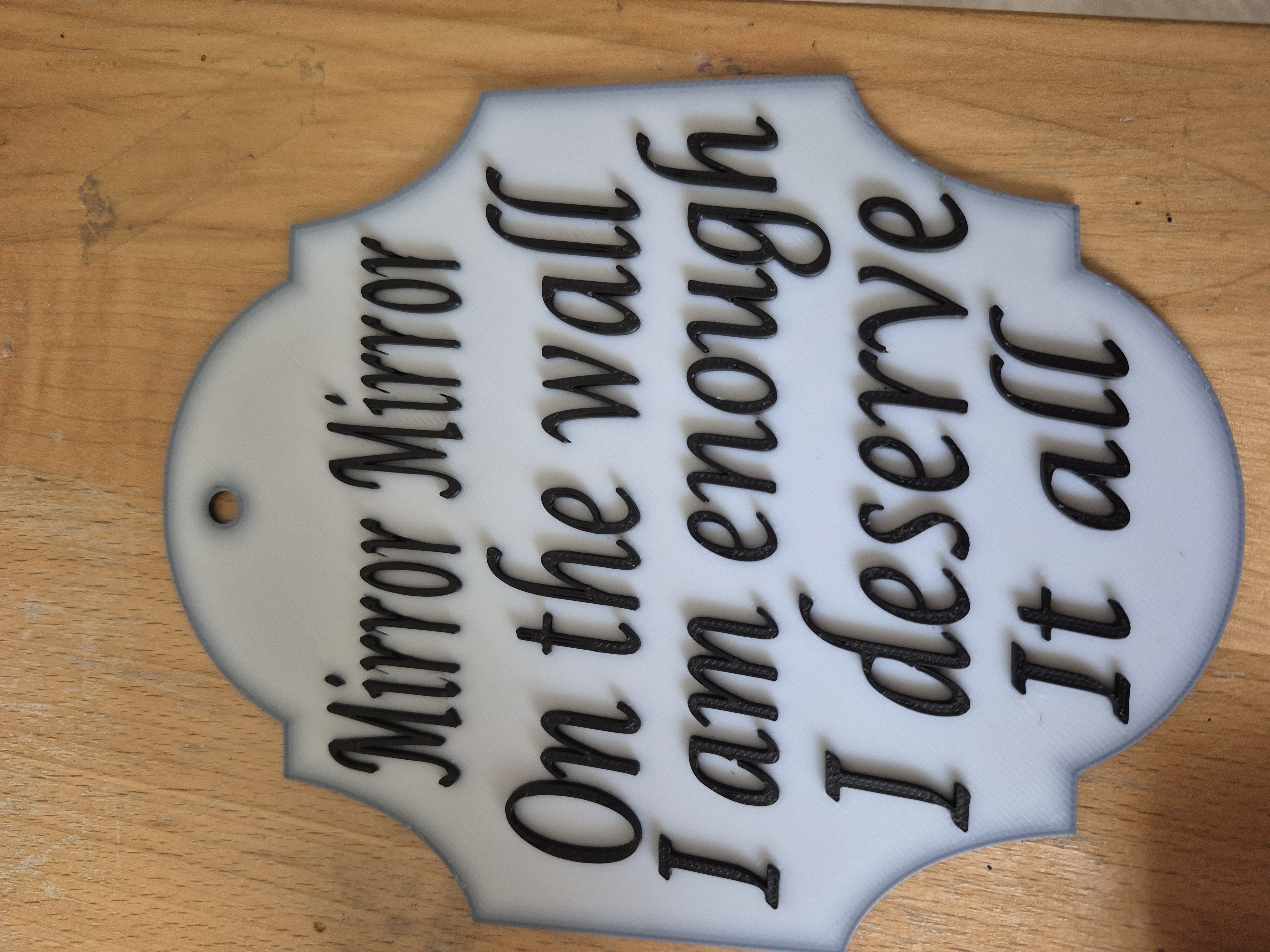 Inspirational Wall Plaque