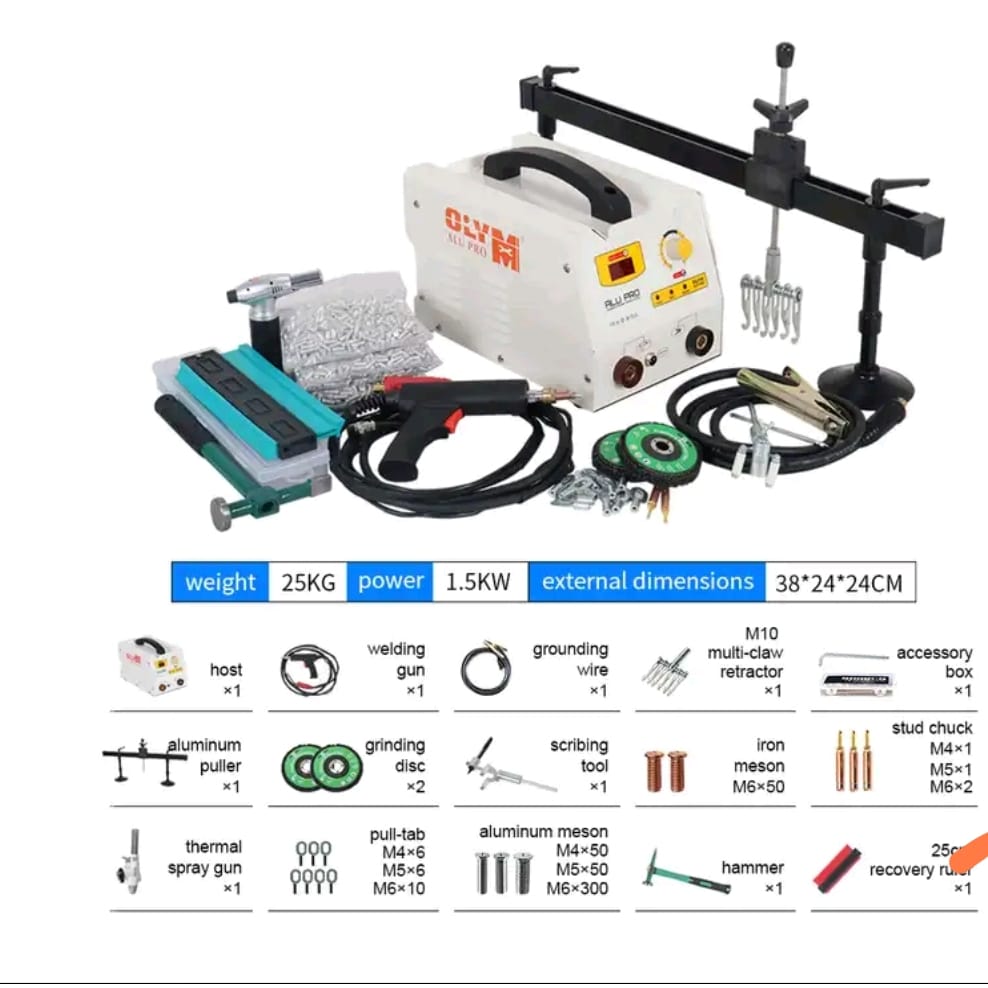 Tirbosse aluminium avec accessoires