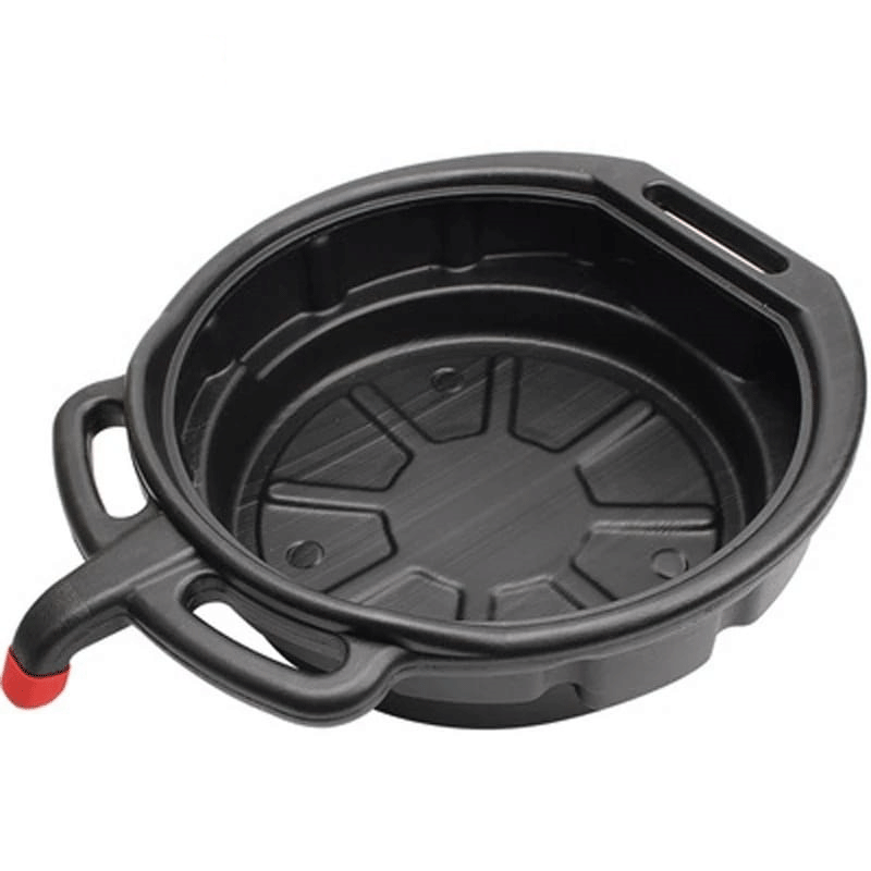 Collecteur d'huile de moteur de déchets avec poignée