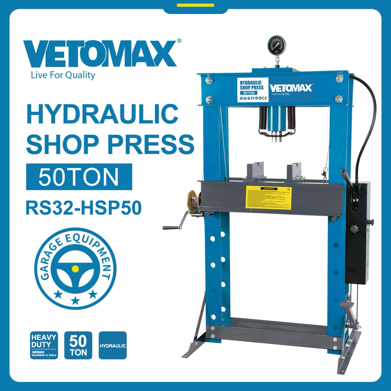 Presse hydraulique 50 Tonnes