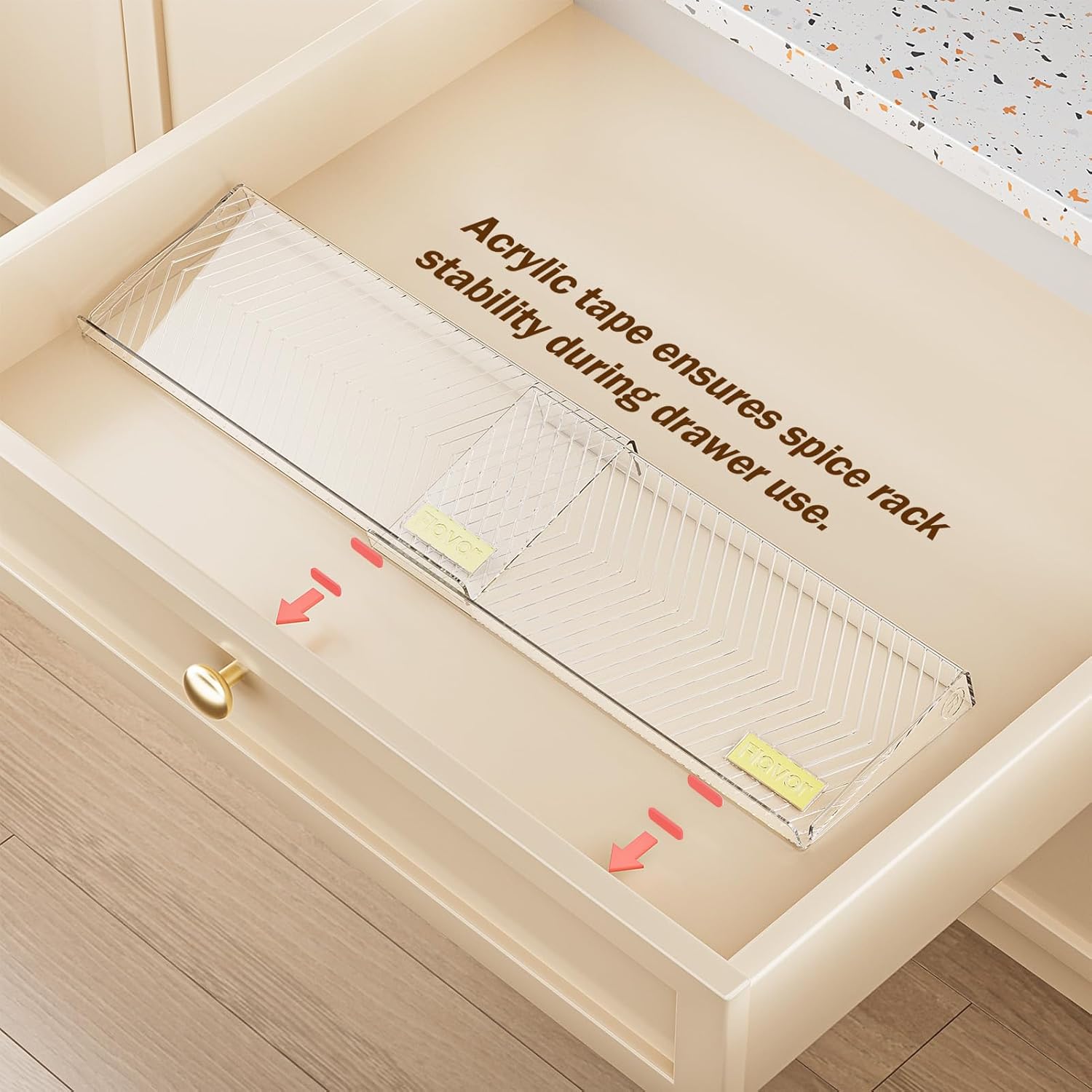 Spice Drawer Organizer