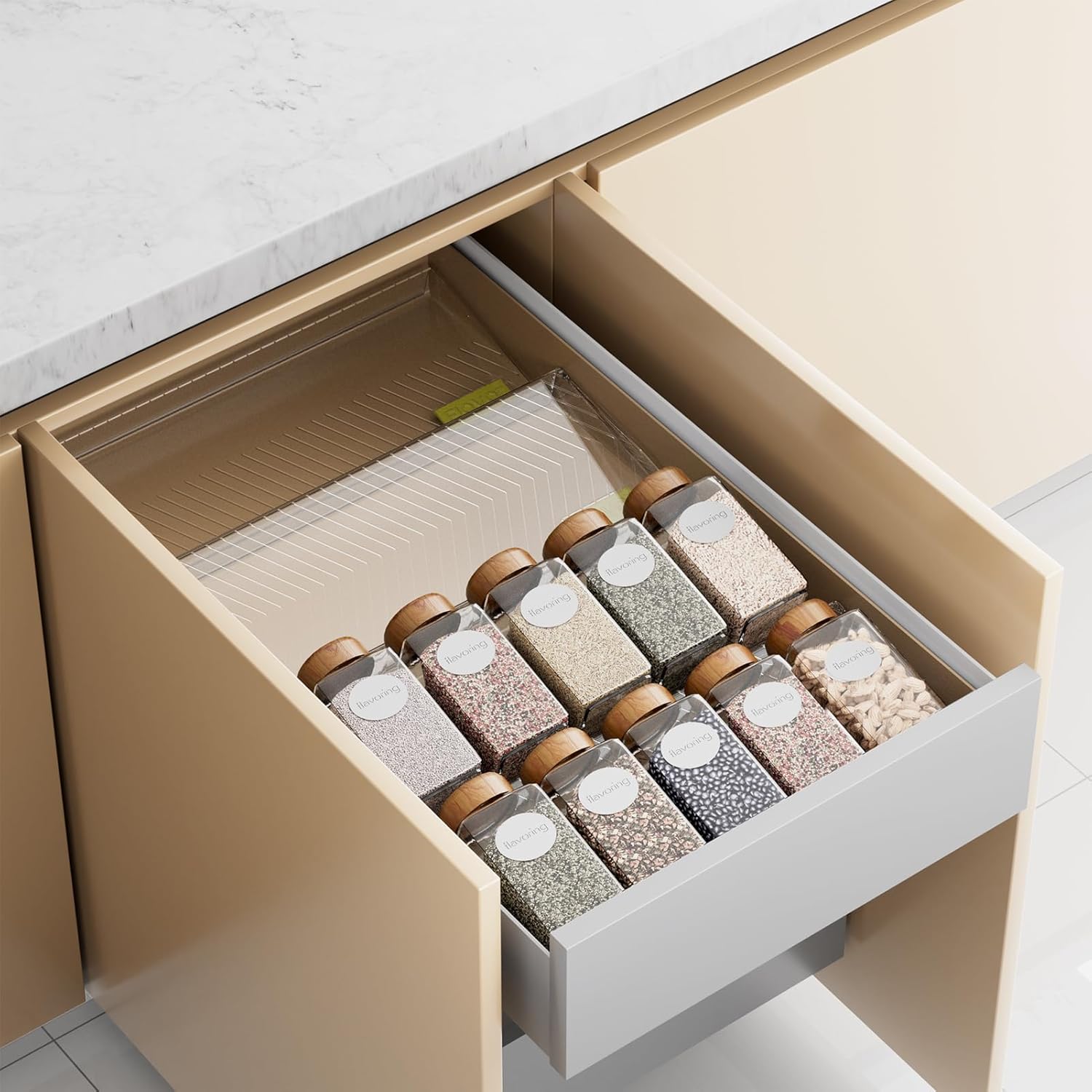 Spice Drawer Organizer