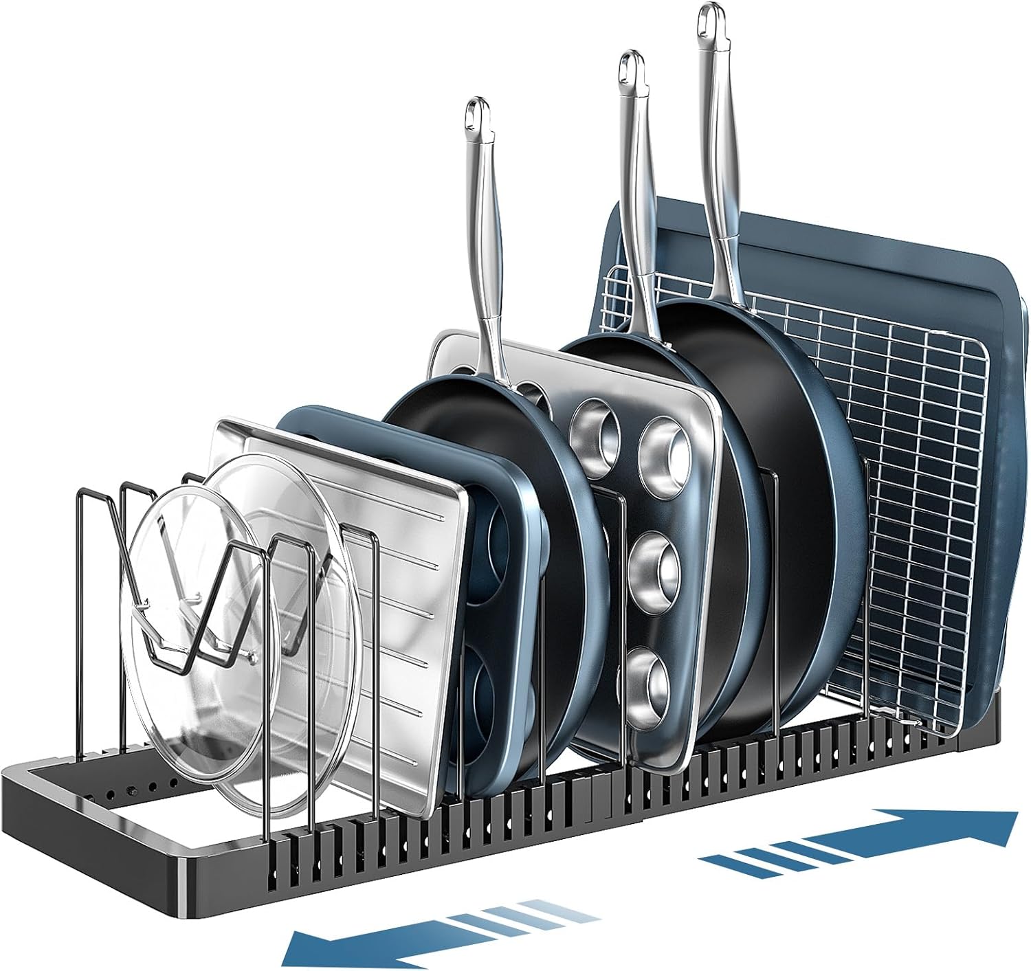 Adjustable Pots Organizer