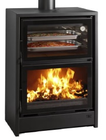 ESTUFA DE LEÑA CON HORNO TNC FRONTAL 200-H  