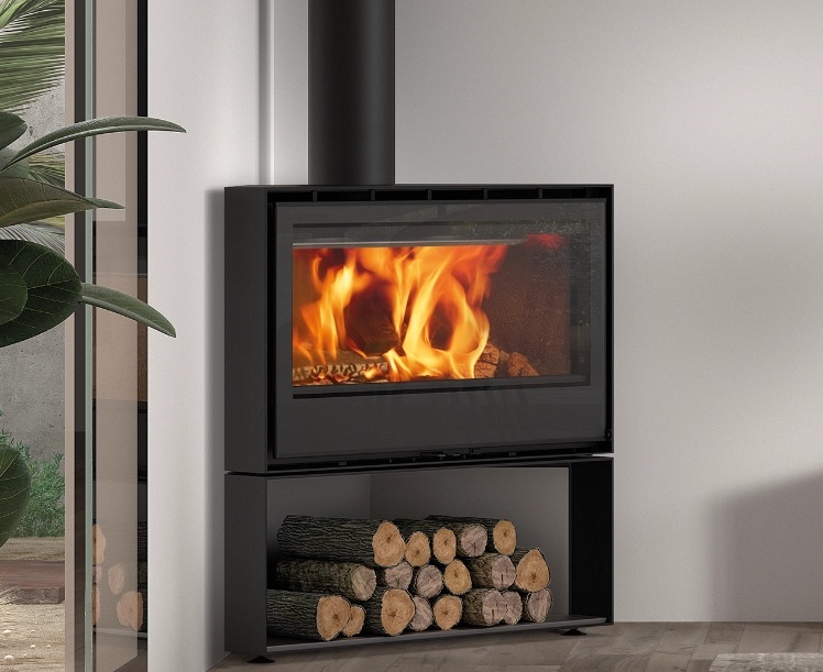 ESTUFA DE LEÑA ROCAL HABIT