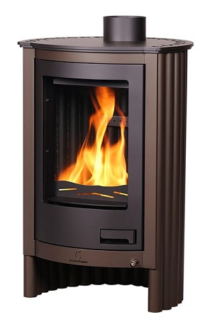 ESTUFA DE LEÑA FLAMINGO MASTERFLAME PICCOLO