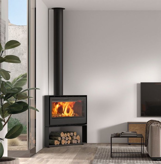 ESTUFA DE LEÑA ROCAL HABIT