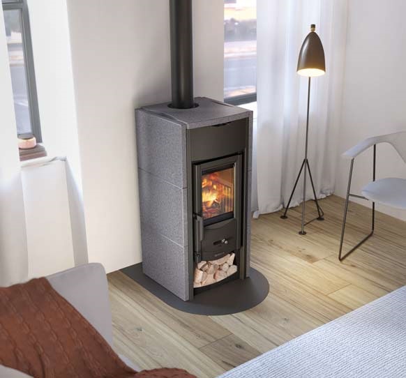 ESTUFA DE LEÑA LA NORDICA EXTRAFLAME ASIA BII 