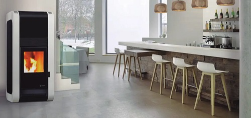 ESTUFA DE PELLETS CANALIZABLE ECOFOREST OSLO