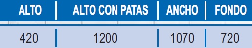 BARBACOA  ALTEA GV CON Y SIN PATAS