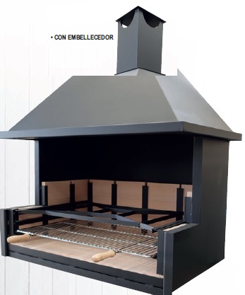 BARBACOA DENIA GV 80-100 ENTUBAR O EMBELLECEDOR