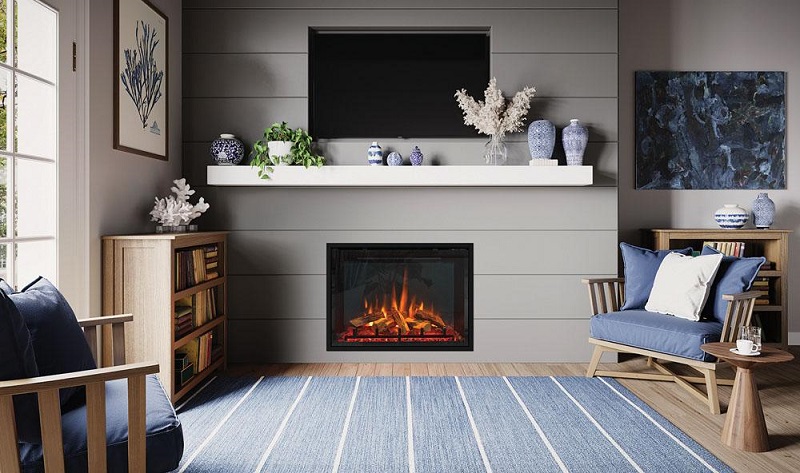 CHIMENEA INSERTABLE ELÉCTRICA STOVAX EMOTIV 84 