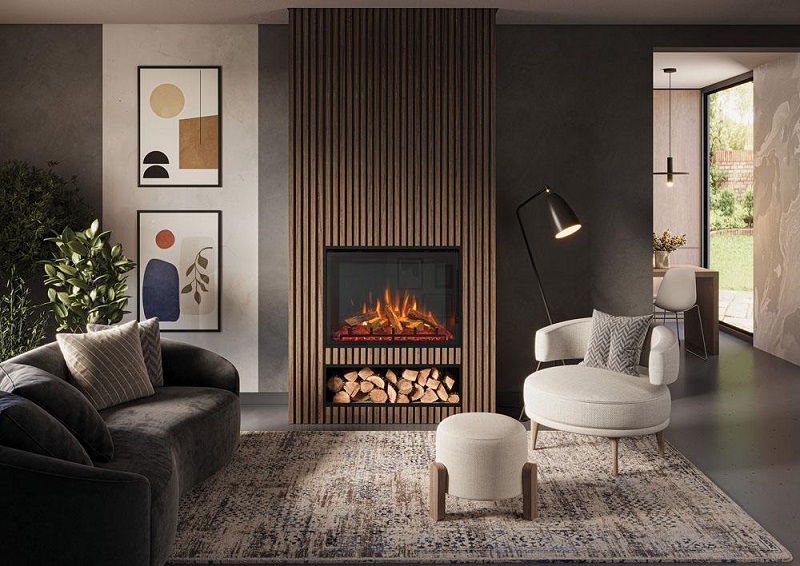 CHIMENEA INSERTABLE ELÉCTRICA STOVAX EMOTIV 84 