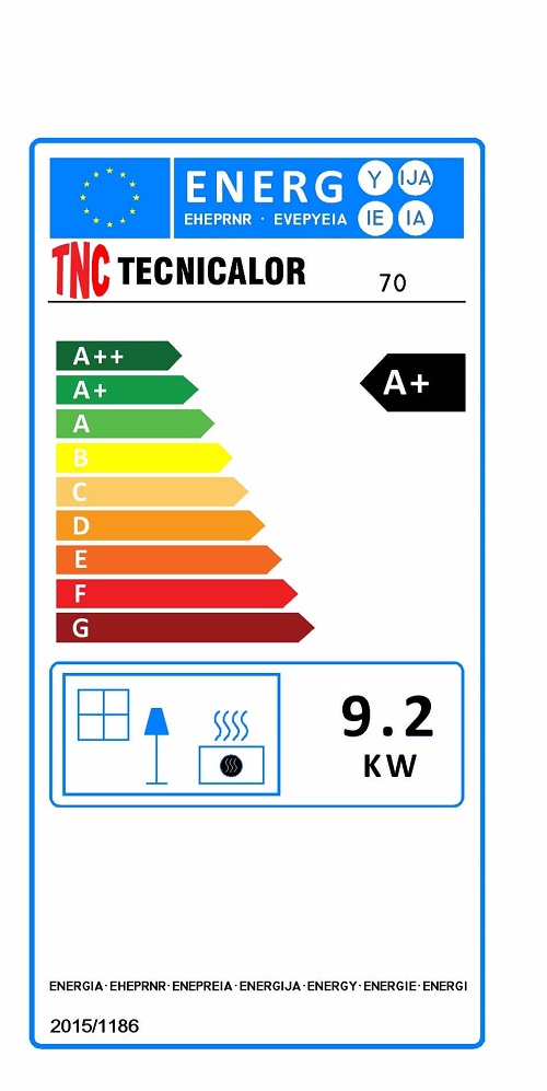 ESTUFA DE LEÑA TNC 70