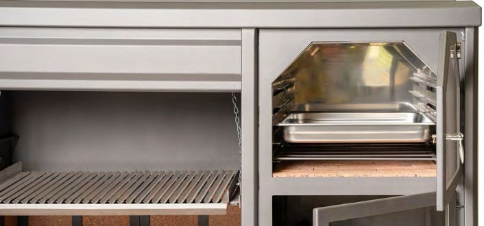 BARBACOA-HORNO DÚO NACT 1 AMARSA