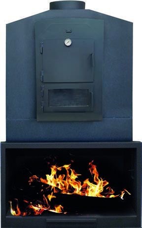 BARBACOA HORNO CANTABRIA 80-100 / CHAPA-CRISTAL-FUSIÓN