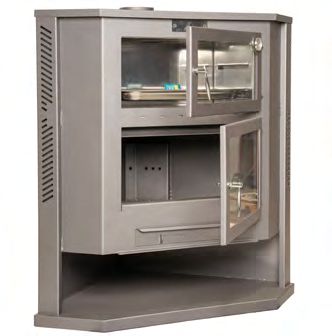 ESTUFA DE LEÑA CON HORNO L2 RINCÓN  AMARSA