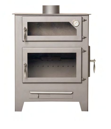 ESTUFA DE LEÑA CON HORNO T4 AMARSA