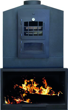 BARBACOA HORNO CANTABRIA 80-100 / CHAPA-CRISTAL-FUSIÓN