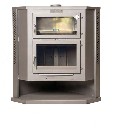 ESTUFA DE LEÑA CON HORNO L2 RINCÓN  AMARSA