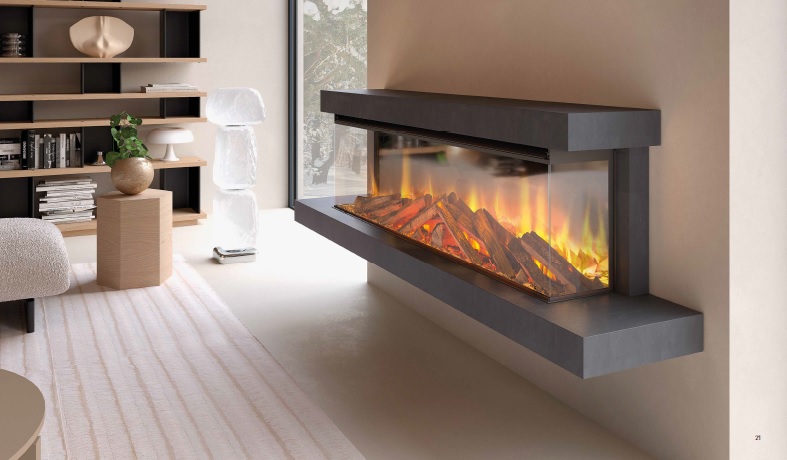 Chimenea Electrica Lumen 1600