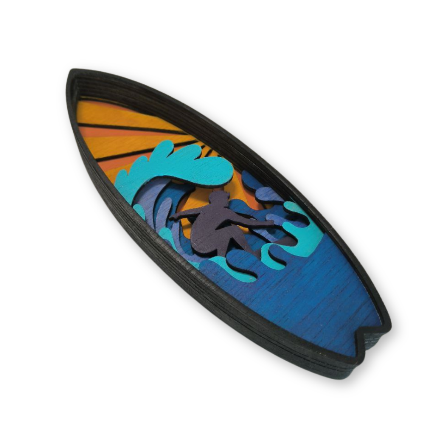 Tabla de surf decorativa
