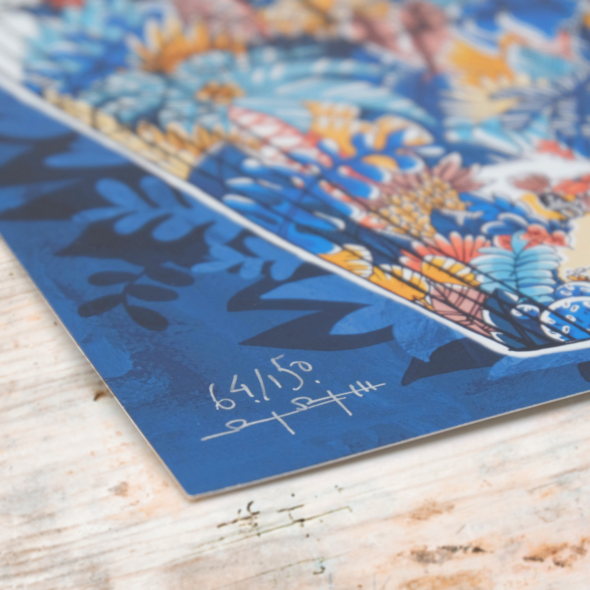 Affiche A4 "Jardin d'hiver"