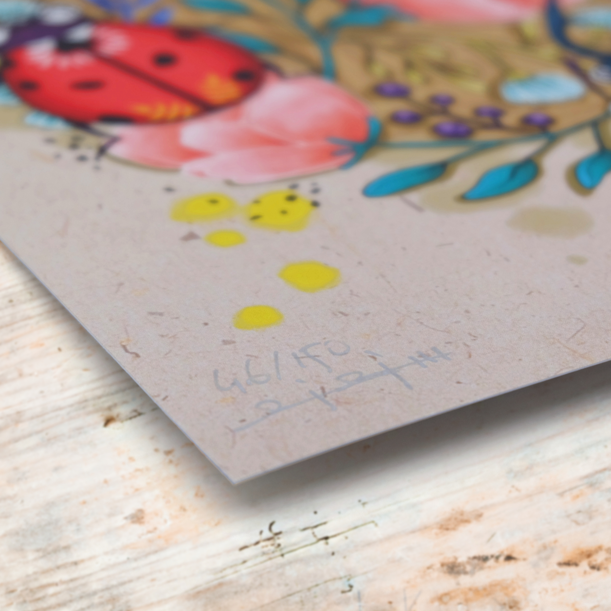 Affiche A4 "Mes petits insectes"