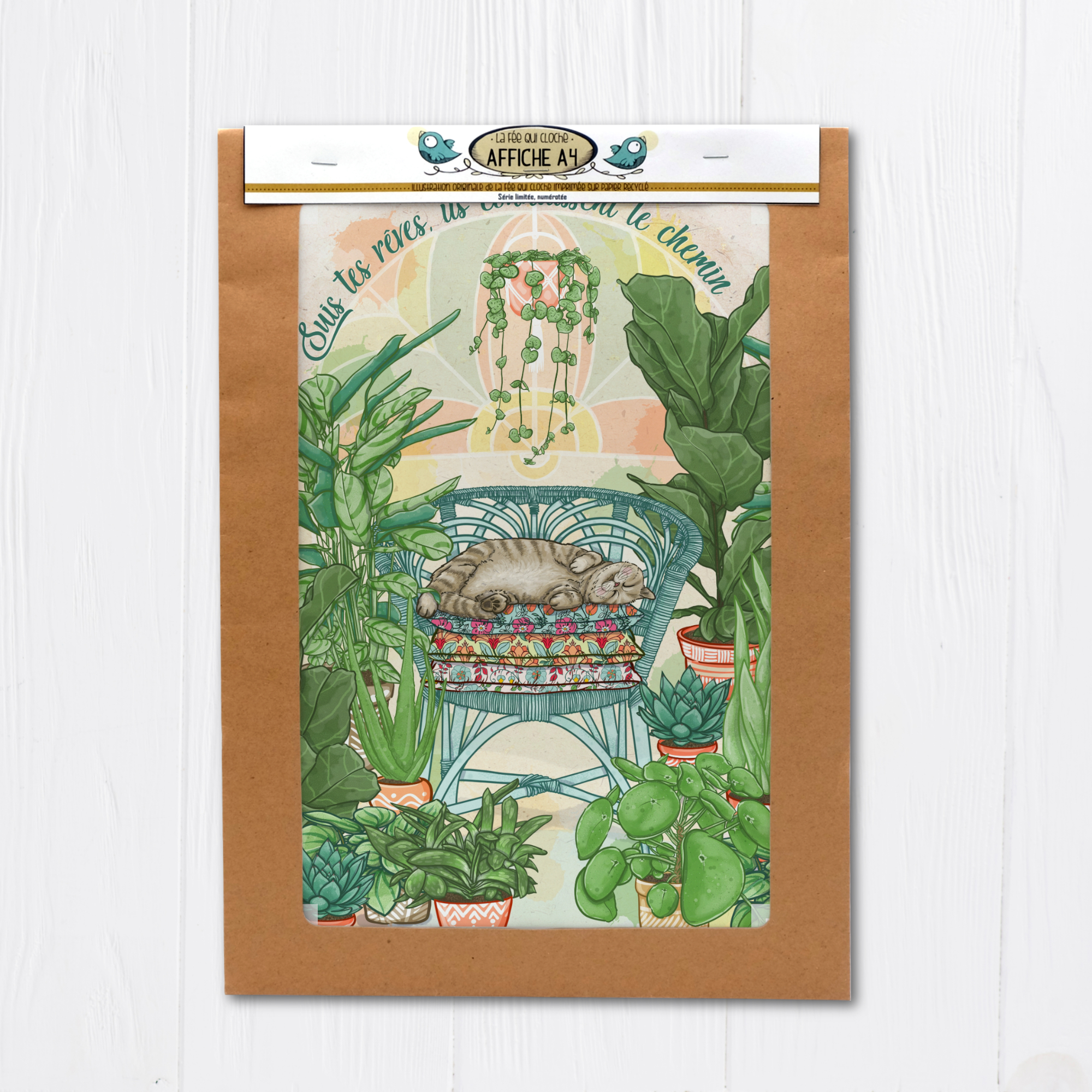 Affiche A4 "Suis tes rêves..."