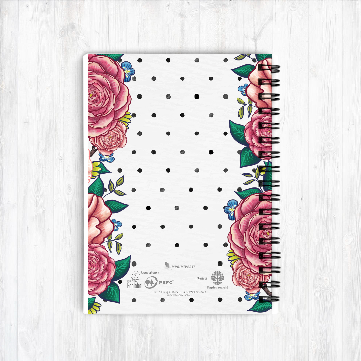 Carnet A6 "Mésange bleue"