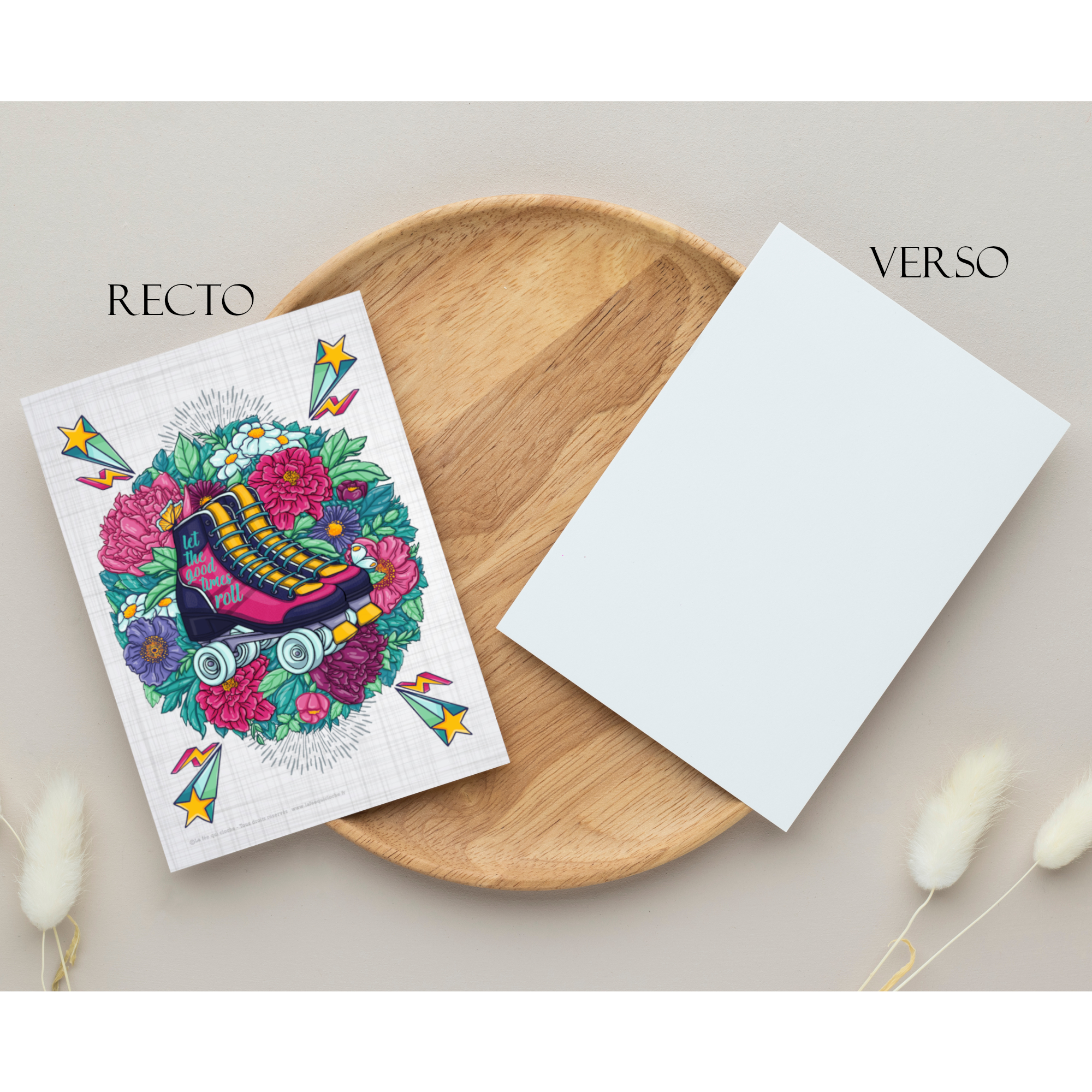 Carte postale A6 "Let the good times roll"