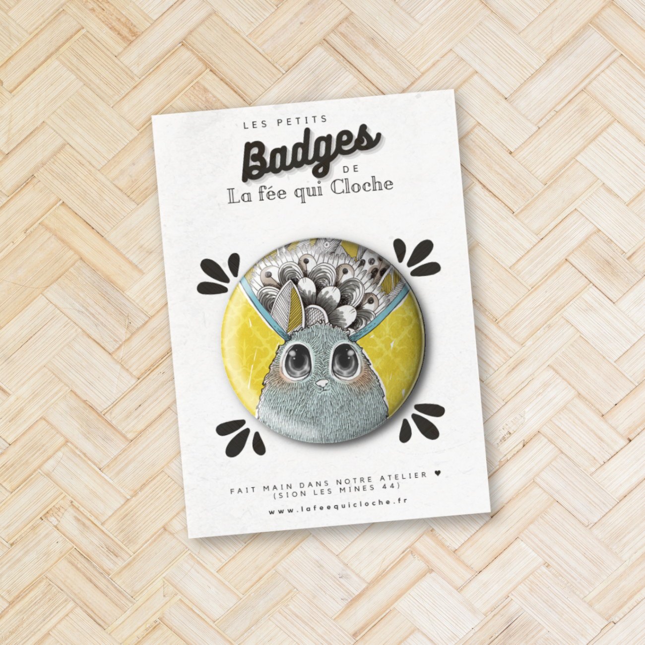 Badge "Mon joli monstre"